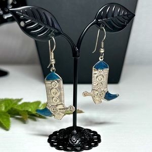 Cowboy Boot Drop Eawrrings